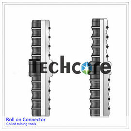 High Tensile Strength Roll On Connector / 5000 Psi Coiled Tubing Services