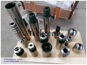 Alloy Steel Coiled Tubing Tools Burst Disc Circulation Sub For Downhole Operation