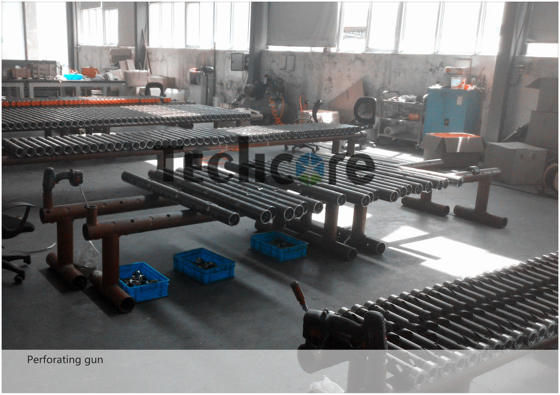 Alloy Steel Oil Well Perforation Fracture Perforating Gun Max 80 Mpa