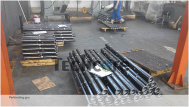 High Pressure Oil Well Perforated Casing High Shot Density Alloy Steel Material