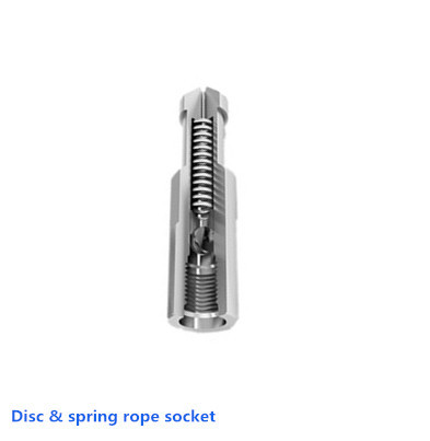 Standard Oil Well Wireline Tools Disc / Spring Rope Socket Slickline ...